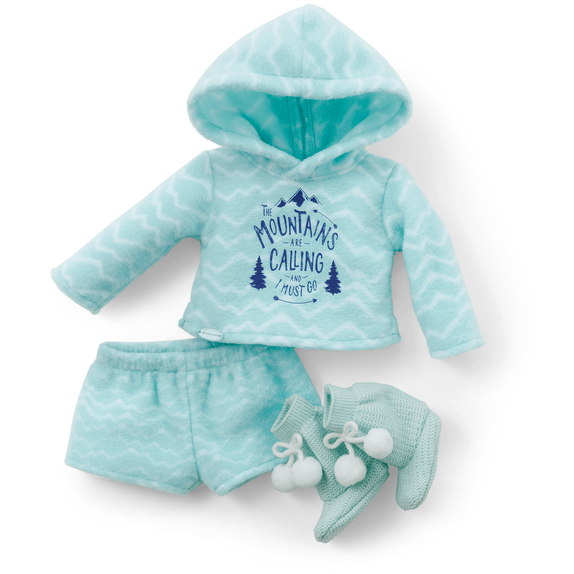 Corinne's™ Powder Blue Pajamas for 18-inch Dolls