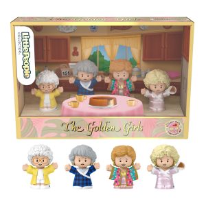 Little People Collector The Golden Girls Late Night Cheesecake. 40th Anniversary Set