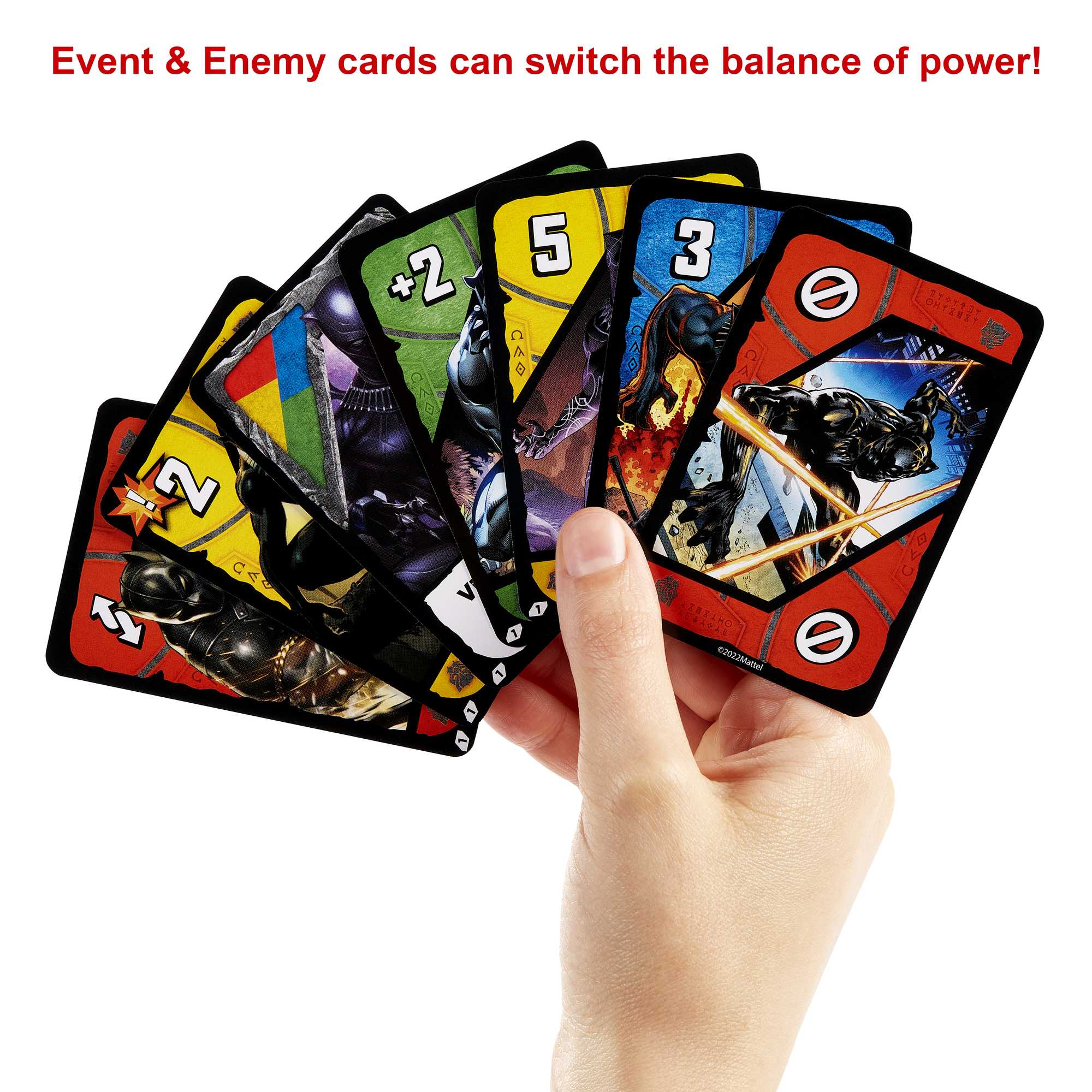 UNO Ultimate Marvel Card Game With 4 Collectible Foil Cards - Image 5