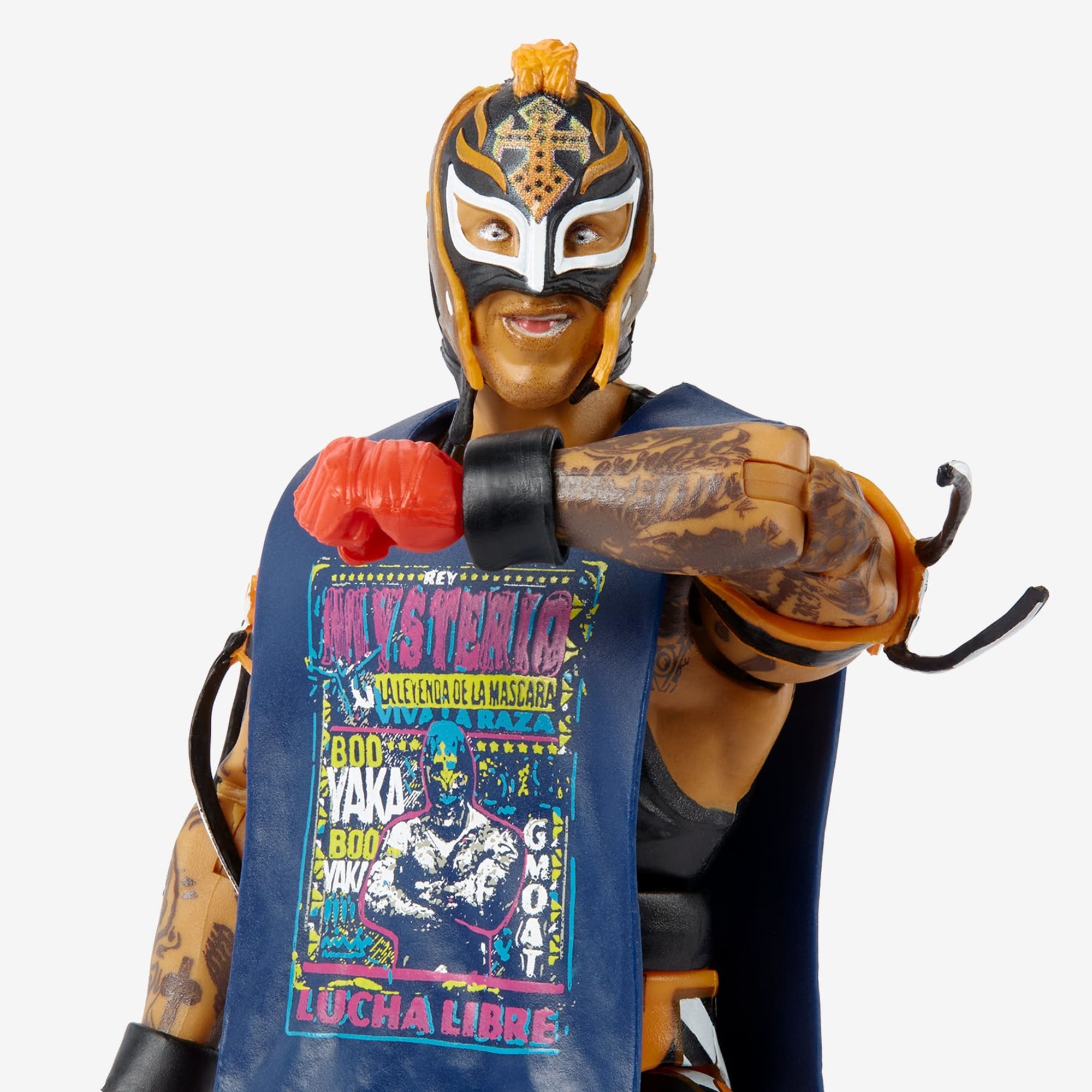 WWE Rey Mysterio Elite Collection Action Figure - Image 4