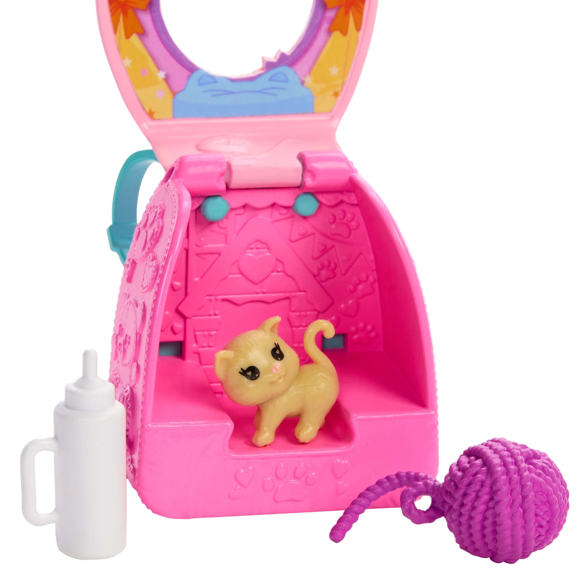 Barbie Family & Friends Chelsea Playtime Kitty Backpack Doll And Accessories. Backpack With Kitten Play Piece - Image 5