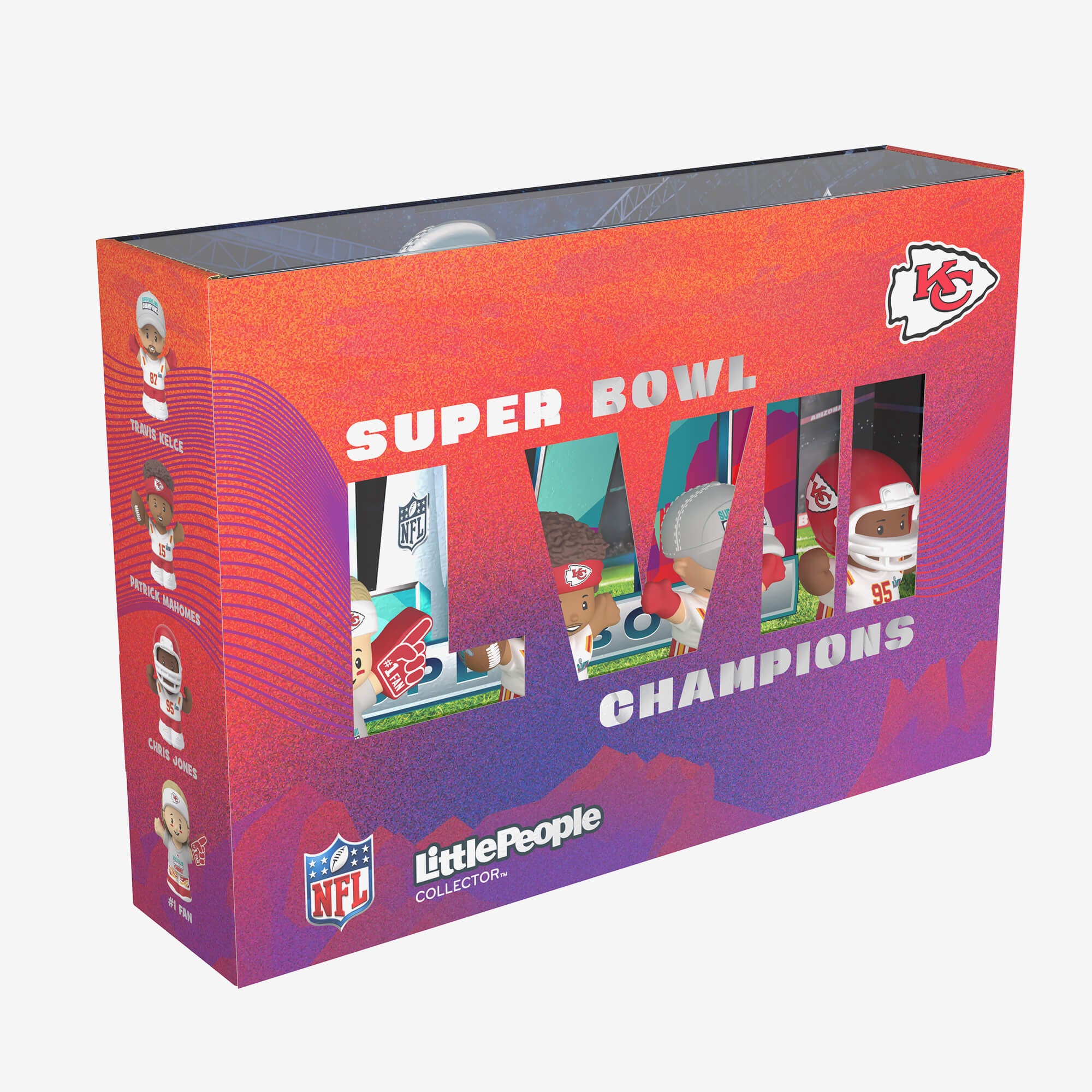 Little People Collector Super Bowl LVII Champions Set Kansas City Chiefs - Image 7