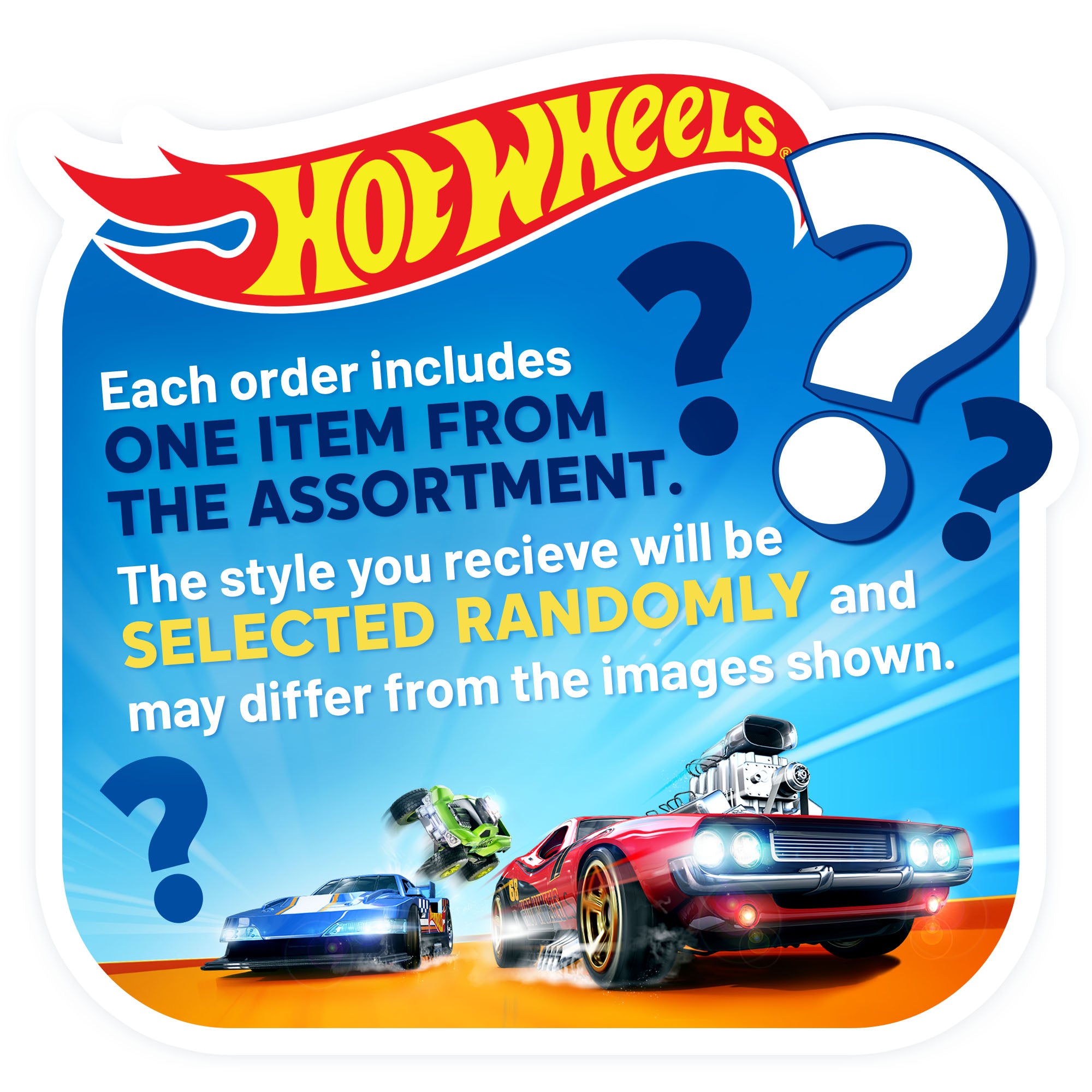 Hot Wheels 1:64 Scale Toy Cars & Trucks. 3-Pack - Image 3