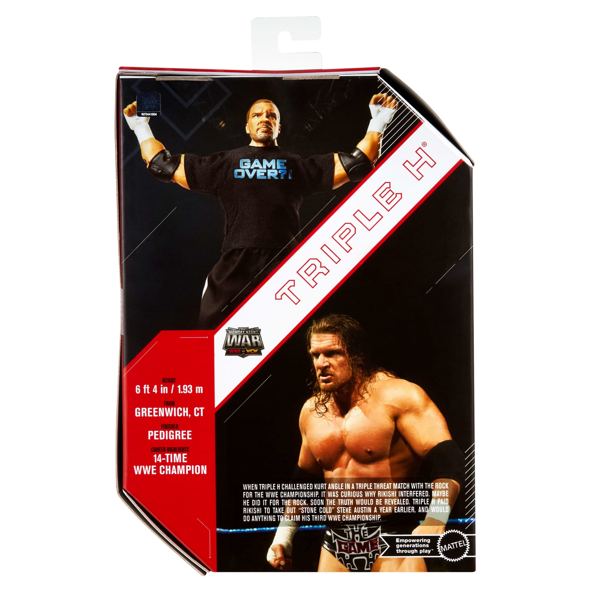WWE Ultimate Edition Monday Night War Triple H Action Figure - Image 7