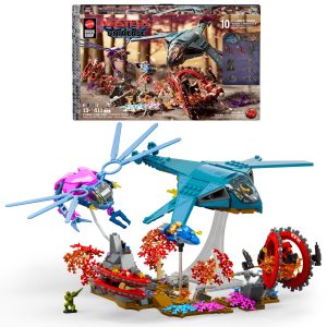 Mattel Brick Shop Masters Of The Universe Eternia Flight Fight Building Toy Kit