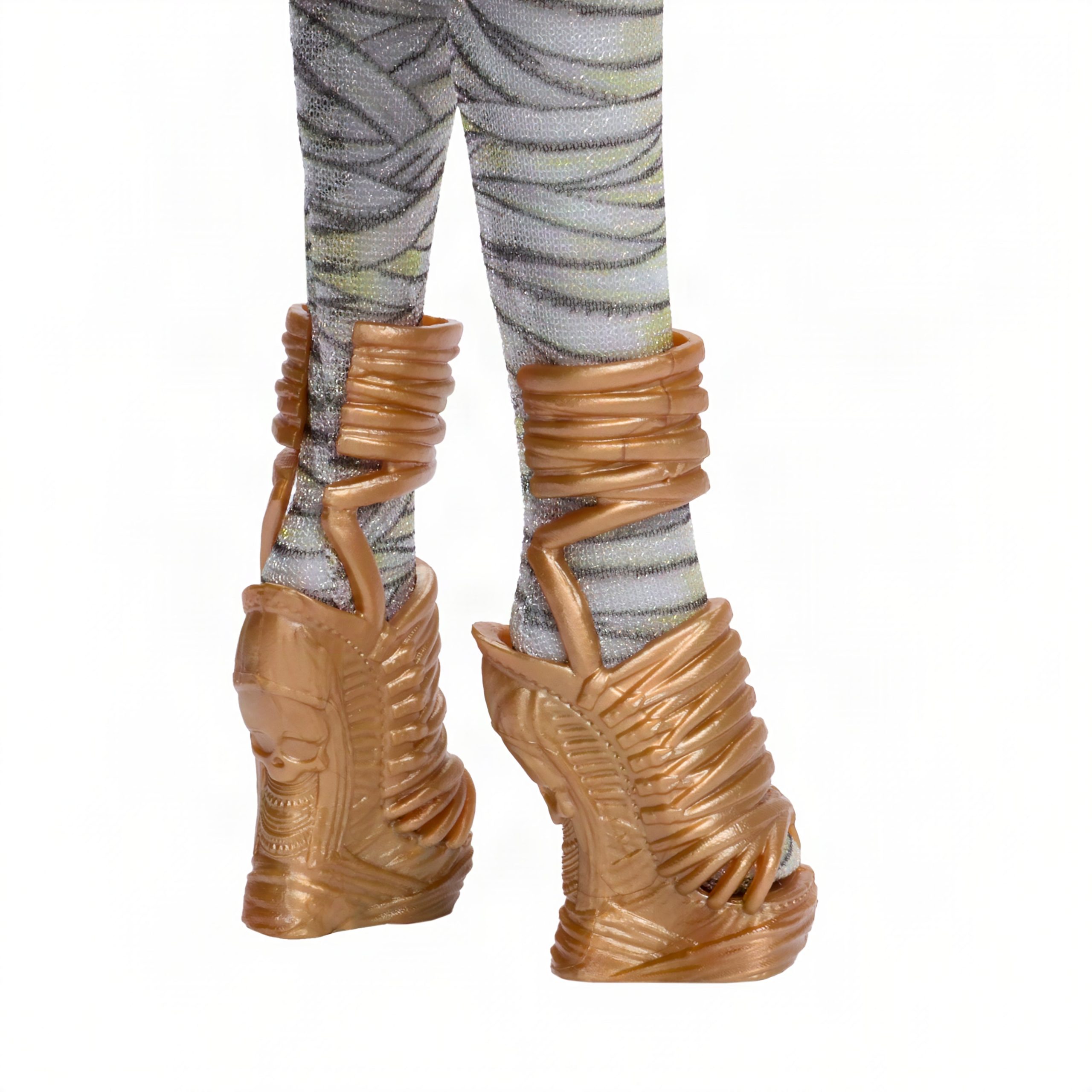 Monster High X Universal Monsters The Mummy Collector Doll With Wrap Dress & Sarcophagus Purse - Image 6