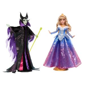 Disney Collector Maleficent & Aurora Fashion Dolls From Disney Sleeping Beauty. Gifts For Kids & Collectors