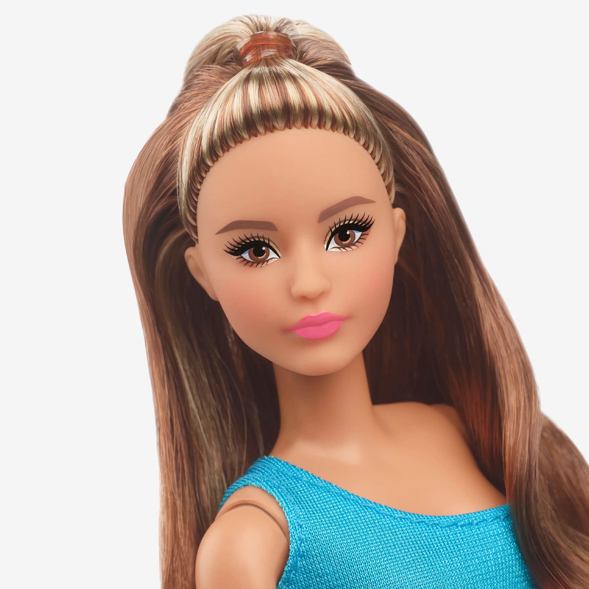 Barbie Looks Doll (Petite. Long Brunette Hair) - Image 4