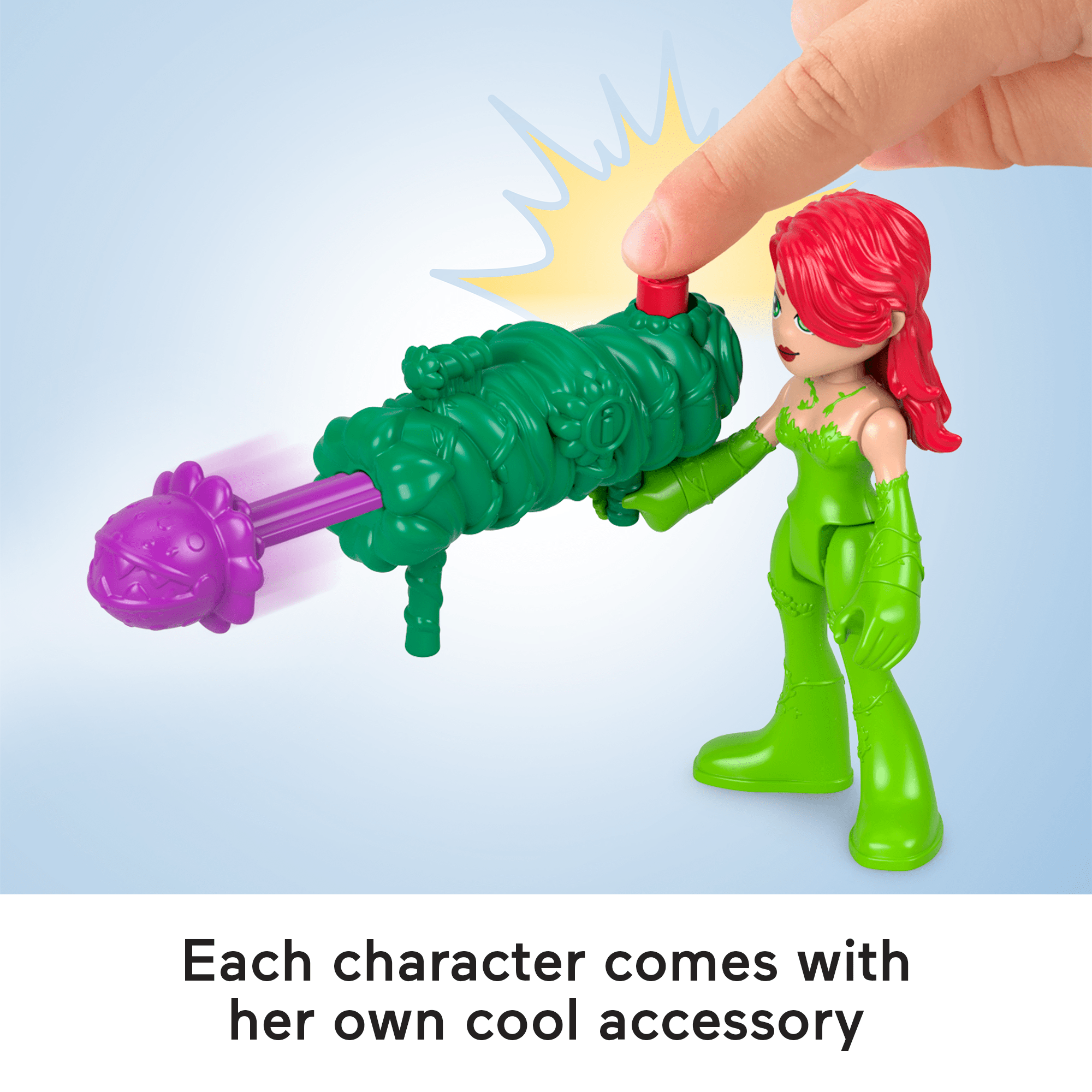 Imaginext DC Super Friends Rivals Pack 8-Piece Figures & Accessories Set. Preschool Toys - Image 3