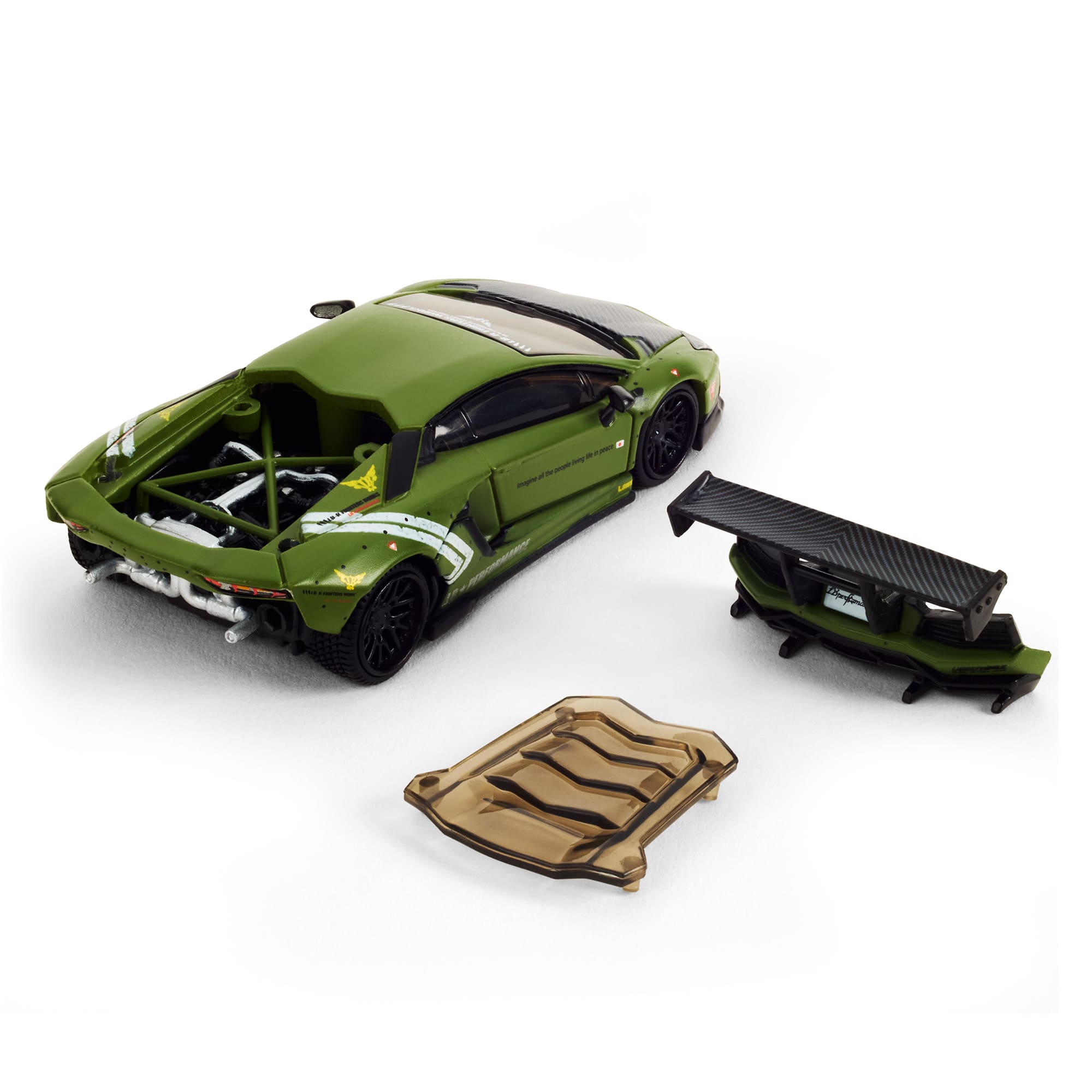 Hot Wheels Elite 64 LBWK Lamborghini Aventador LP 700-4 - Image 7