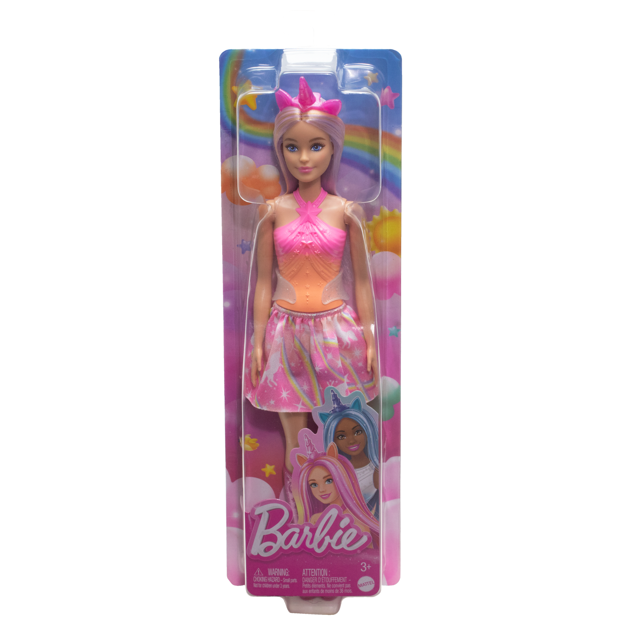 Barbie Fantasía Muñeca Unicornio Falda de Ensueño Rosa - Image 6