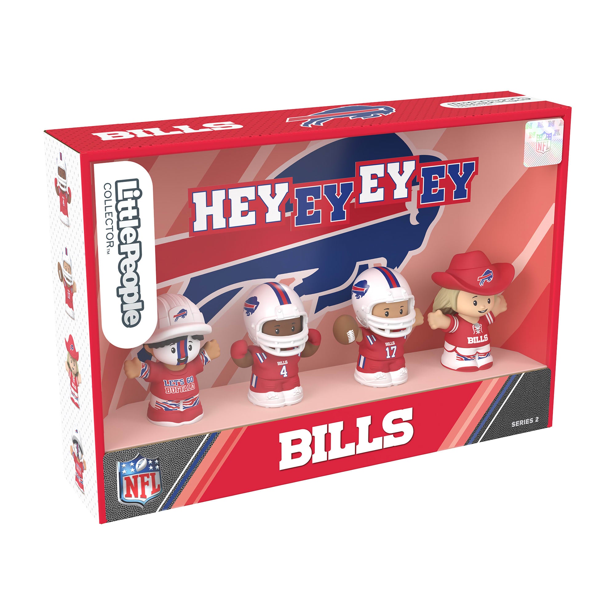 Little People Collector Buffalo Bills Alternate Jersey Figure Set - Image 7